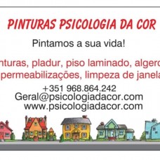 Psicologia da Cor-Pinturas - Calhas - Leiria
