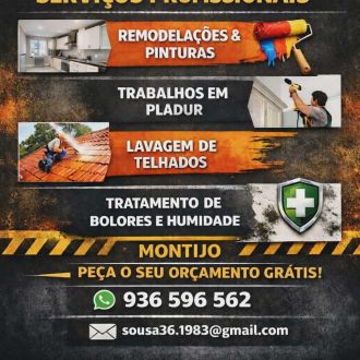 Jardins e pinturas - Hausumbau - Canha