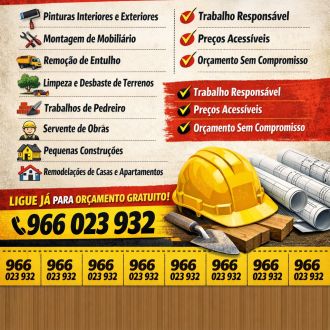 construção com alegria - Calafetagem - Alhos Vedros