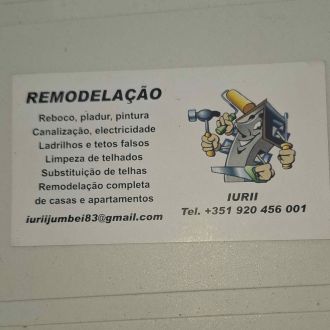 IURII - Obras em Casa - Maxial e Monte Redondo