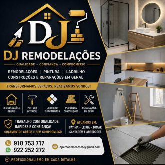 DJ REMODELAÇÕES - Pavimentos - Torres Novas