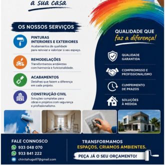 Hugo Fernandes -pintura de construção civil - Bauingenieurwesen - Mafra