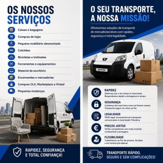 Transporte_Zona_Centro - Entregas e Estafetas - Vouzela