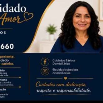 Sou Enfermeira no Brasil, tenho vasta experiência na área hospitalar, aqui em Portugal lares, apoio Domiciliario e gosto do que faço, priorizo atendim - Cuidados de Saúde - Leiria