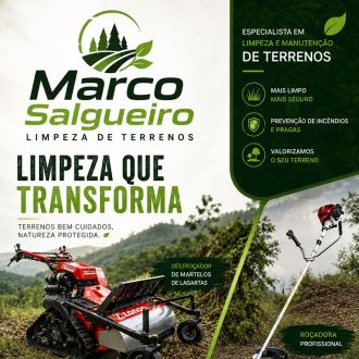 Marco Salgueiro Limpeza de terrenos - Jardinagem e Relvados - Cartaxo