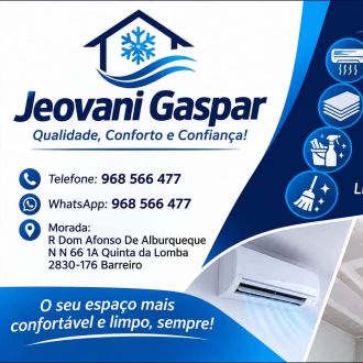Jeovani Gaspar - Ar Condicionado e Ventilação - Almada