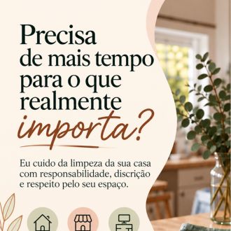 Filipa Silva | Limpezas Domésticas - Lavagem de Roupa e Engomadoria - Santa Maria da Feira