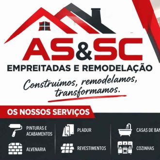AS&SC REMODELAÇÃO E CONSTRUÇÃO - Servicios de construcción - Escapães