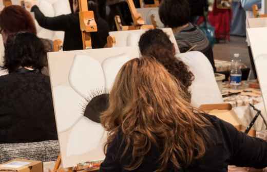 Aulas de Pintura - Quintas e Locais para Festas e Eventos