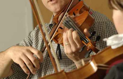 Aulas de Violino Folk - Esquerda