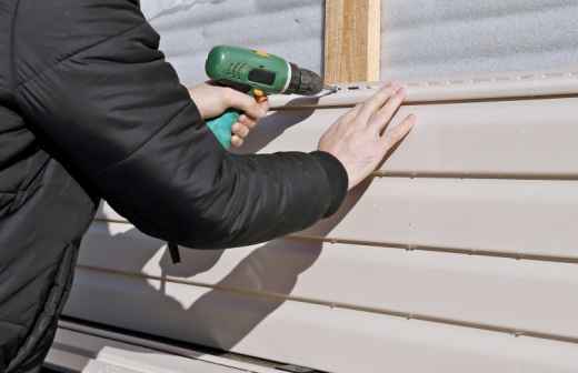 Wände verkleiden, reparieren oder entfernen - Glasur
