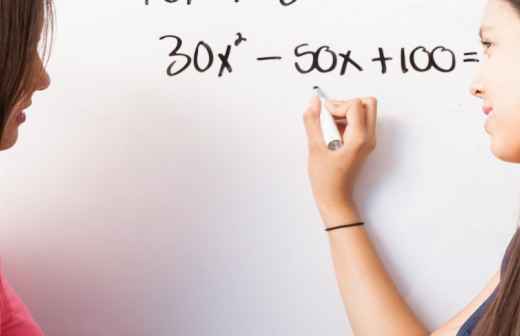 Explicações de Álgebra - Contabilidade e Fiscalidade