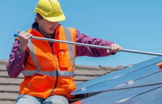 Limpeza ou Inspeção de Painel Solar - valedecambra