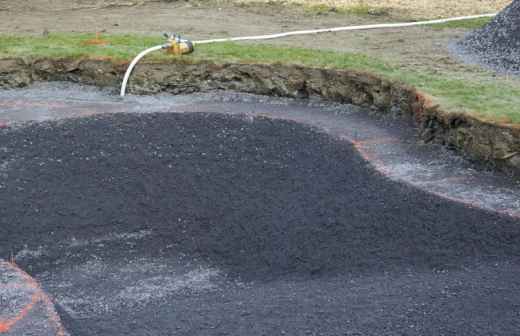 Construção de Piscina Abaixo do Solo - Raspadeiras