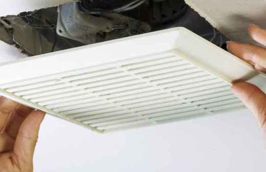 Bathroom Fan Installation or Replacement - Vented