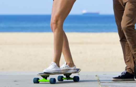 Aulas de Skate - Acampamento