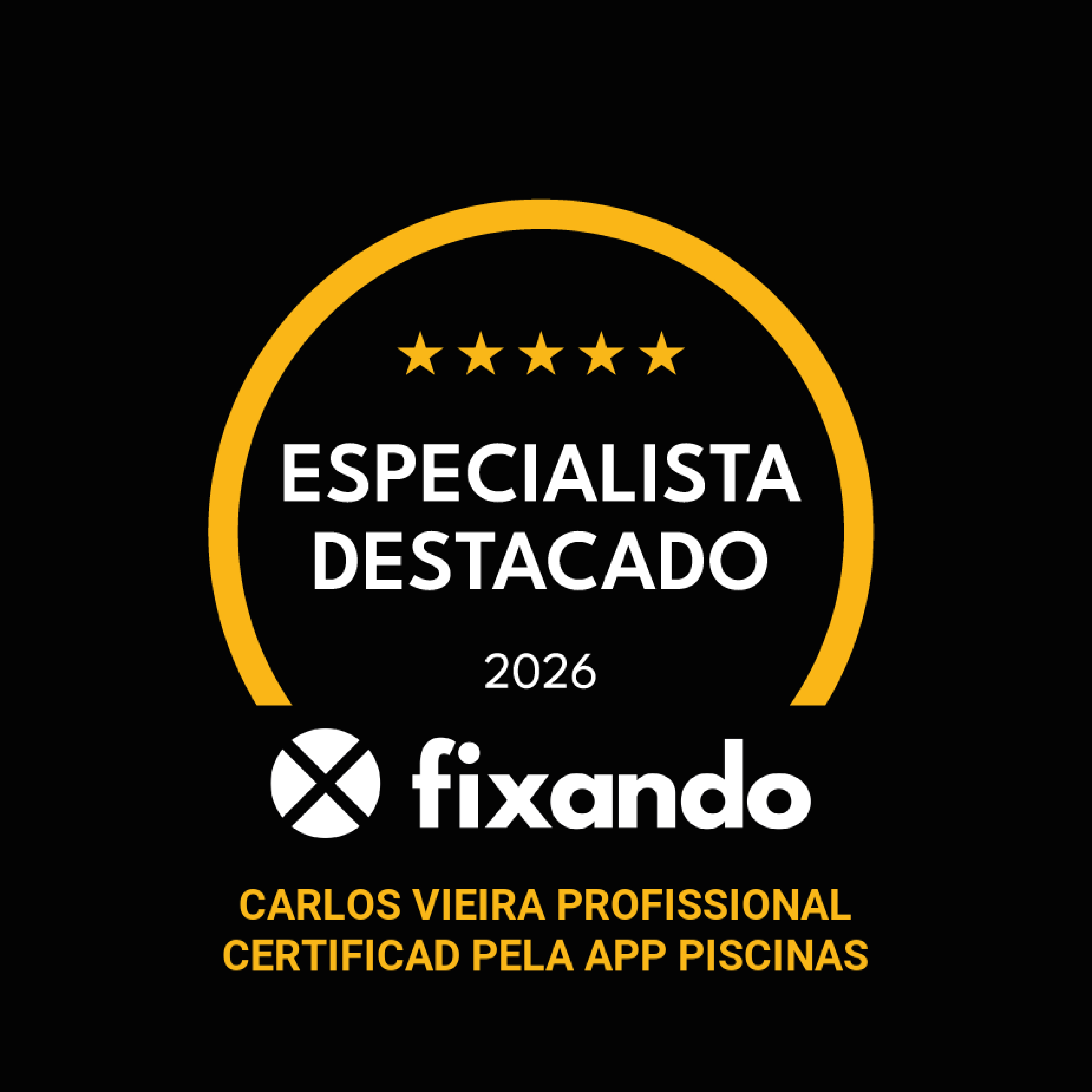 Carlos Vieira profissional certificad pela APP Piscinas - Cascais - Instalação de Jacuzzi e Spa