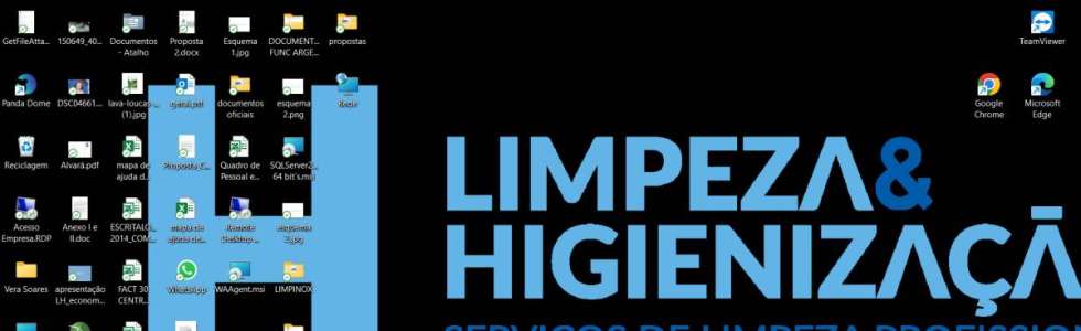LH- Limpezas e Higieniza&ccedil;&atilde;o - Fixando