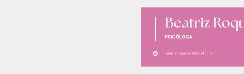 Beatriz Roque - Psic&oacute;loga - Fixando