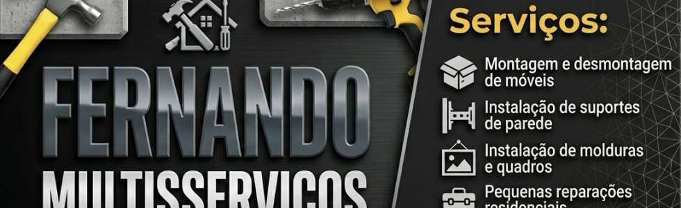 Luiz Fernando montador de m&oacute;veis e multi-servi&ccedil;os - Fixando