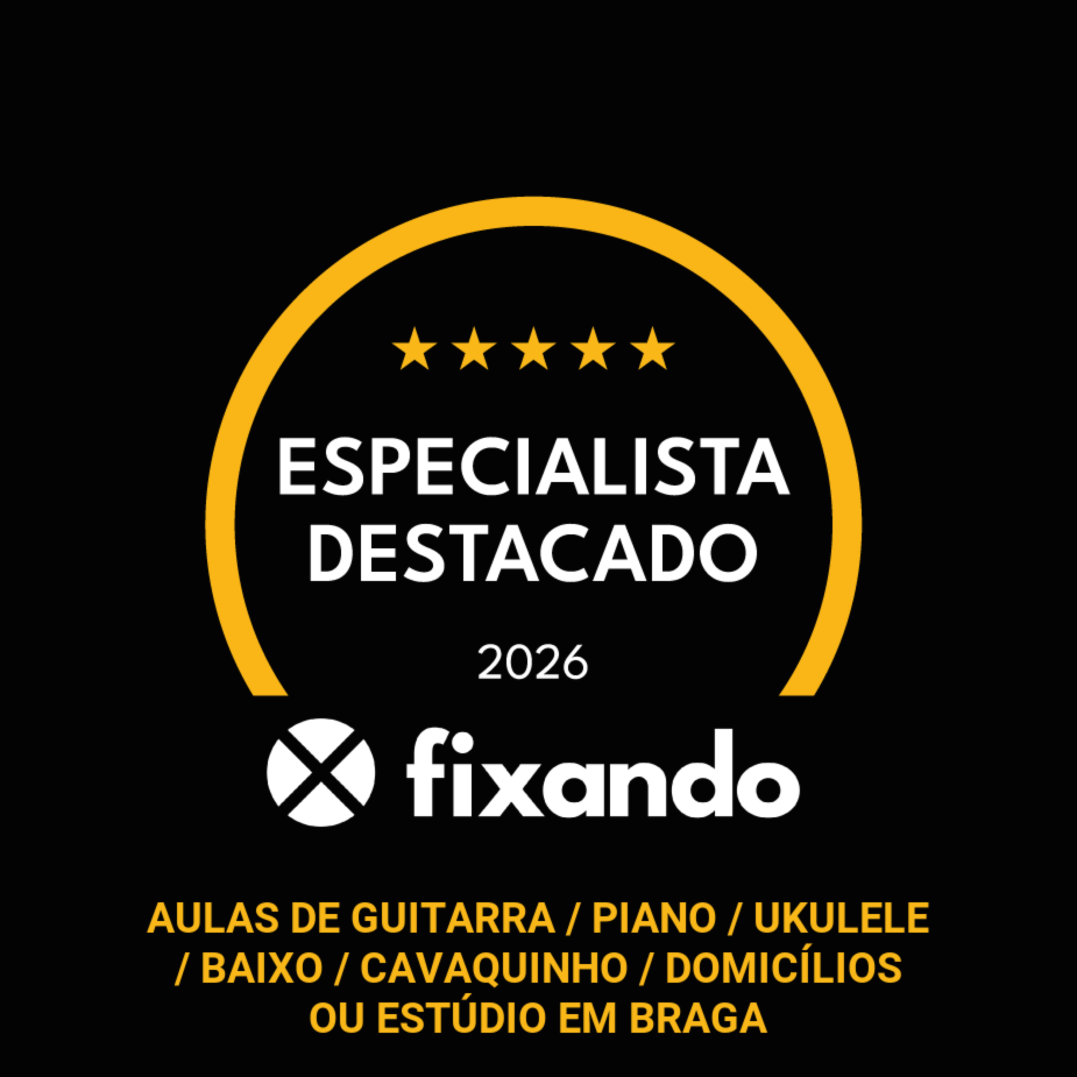 Aulas de Guitarra / Piano / Ukulele / Baixo / Cavaquinho / Domicílios ou Estúdio em Braga - Braga - Aulas de Viola (para Crianças ou Adolescentes)