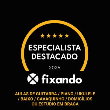 Aulas de Guitarra / Piano / Ukulele / Baixo / Cavaquinho / Domicílios ou Estúdio em Braga - Braga - Aulas de Viola (para Crianças ou Adolescentes)
