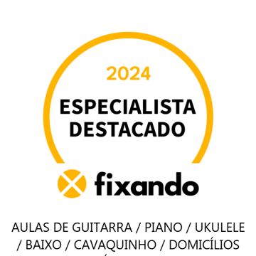 Aulas de Guitarra / Piano / Ukulele / Baixo / Cavaquinho / Domicílios ou Estúdio em Braga - Braga - Aulas de Guitarra