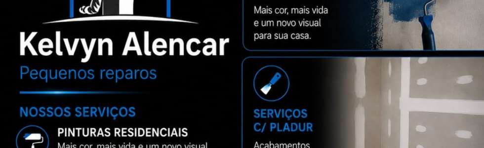KELVYN ALENCAR PINTURA RESIDENCIAL E OUTROS - Fixando