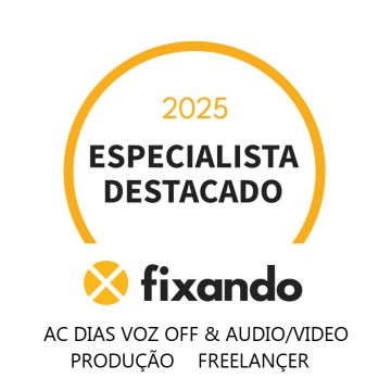 AC DIAS Voz OFF & Audio/Video Produção ( freelançer ) - Leiria - Video Editing