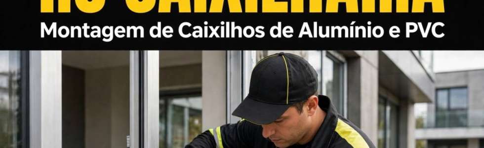 RC caixilharia de alum&iacute;nio e PVC - Fixando