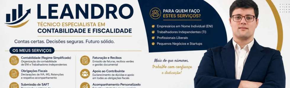 Leandro - T&eacute;cnico Especialista em Contabilidade e Fiscalidade - Fixando