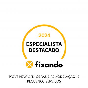 Print New Life (Obras e remodelaçao) e pequenos serviços - Lisboa - Limpeza da Casa (Recorrente)