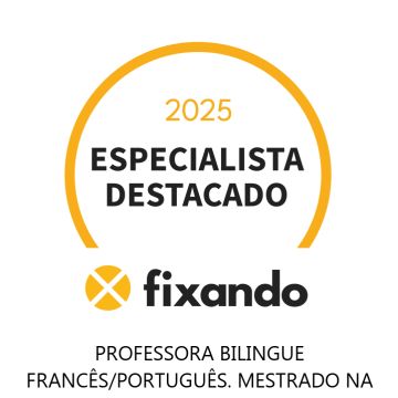 Professora Bilingue Francês/Português. Mestrado na Universidade Sorbonne de  Paris - Porto - Translation