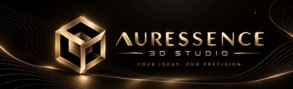 AURESSENCE 3D Studio | Impress&atilde;o 3D Personalizada - Fixando