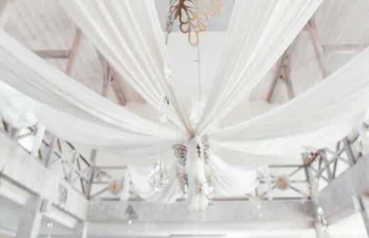 Wedding Decorating - Draping
