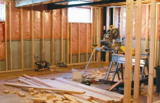 Basement Remodel - Ceiling