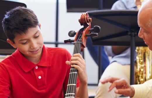 Cello Lessons (for children or teenagers) - Long Buckby