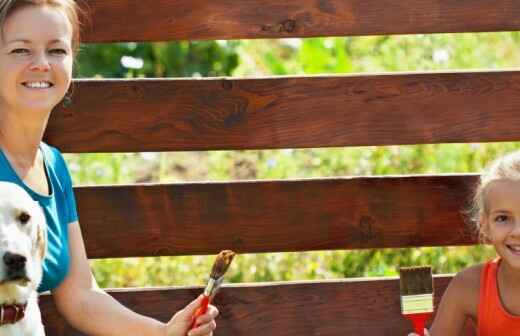 Dog Fence Installation - Cadle