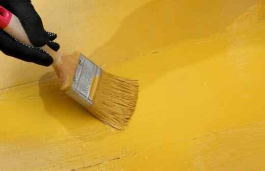 Floor Painting or Coating - Tircoed Forest Village