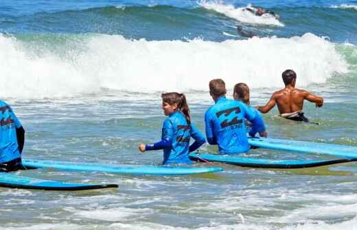 Surfing Lessons - Mount Edgcumbe