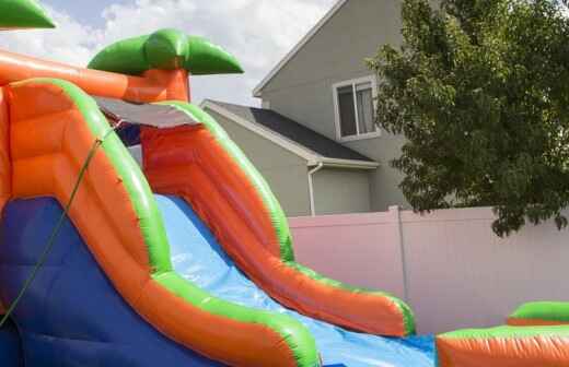 Inflatable Slide Rental - Tircoed Forest Village