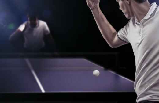 Table Tennis Lessons - Banc-Y-Darren