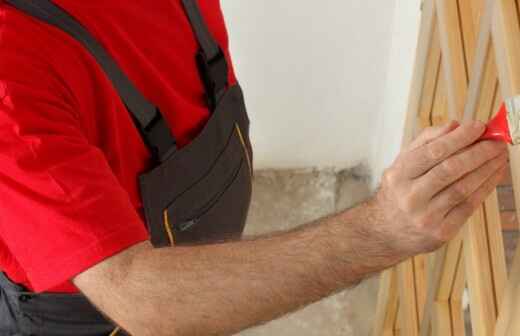 Door Painting - Tircoed Forest Village