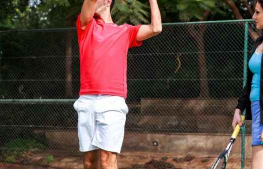 Private Tennis Instruction (for me or my group) - Banc-Y-Darren