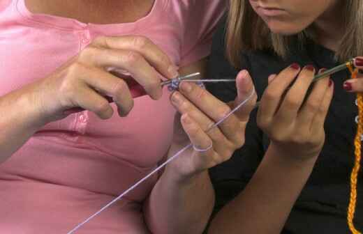 Crocheting Lessons - Nether Padley