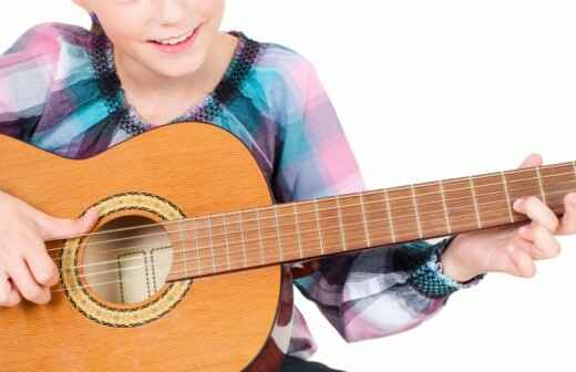 Bass Guitar Lessons (for children or teenagers) - Left-Handed