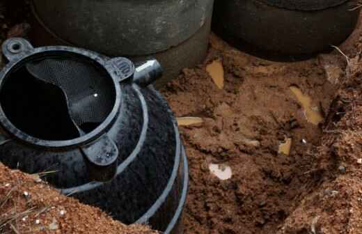 Septic System Installation - Toilets